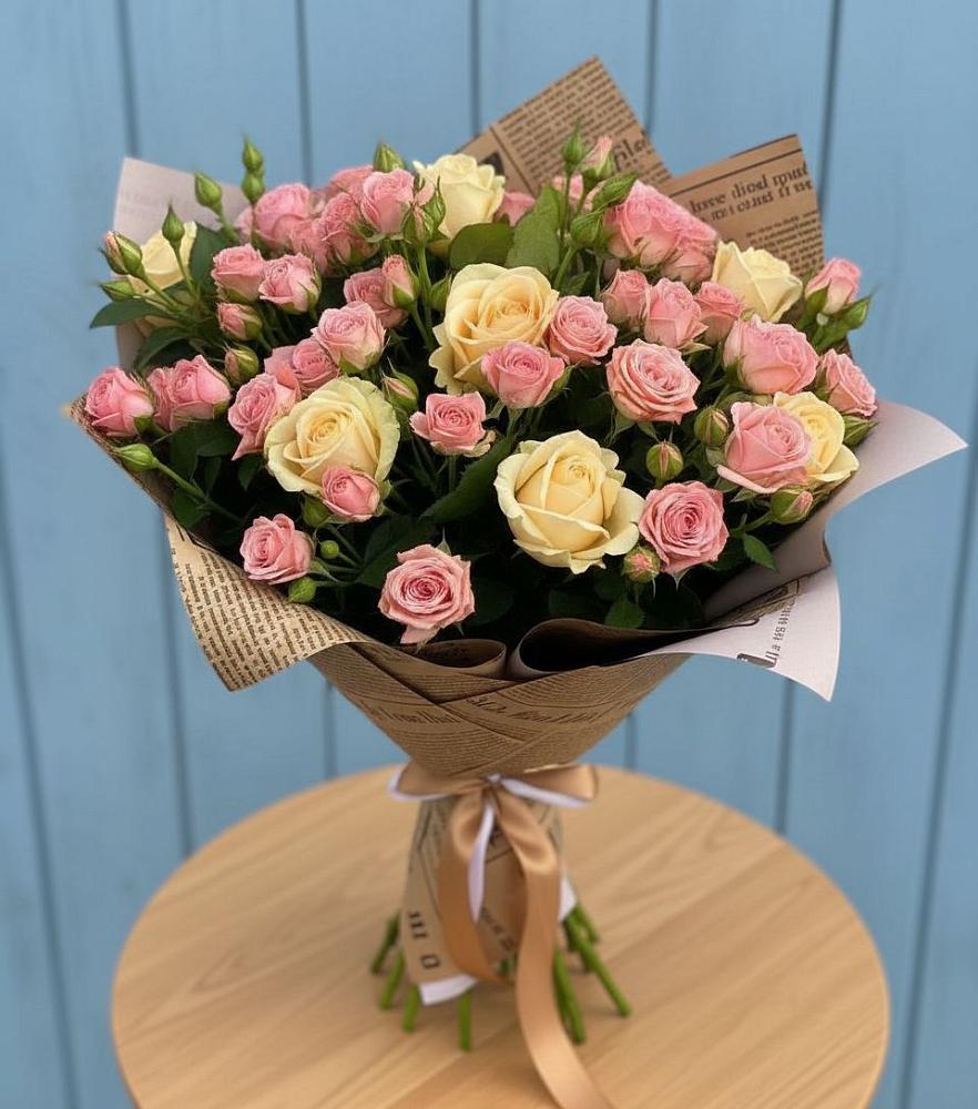 Букет варенье из роз в Санамере Букет цветов из: Розы в Санамере