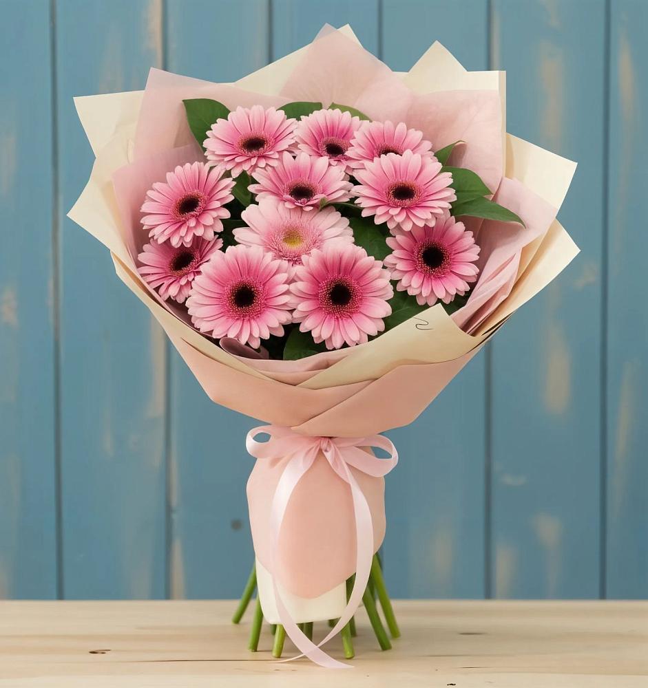 Букет пурпурно-розовый в Санамере Букет цветов из: Герберы в Санамере