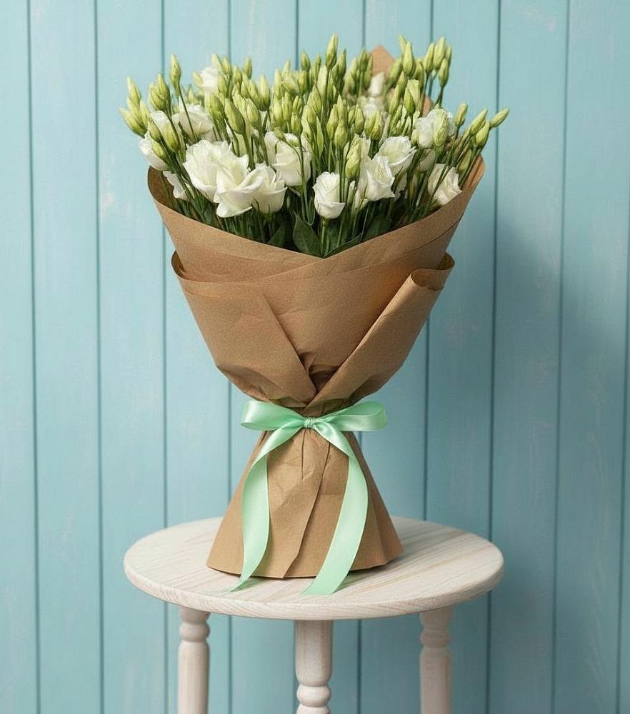 Букет Утренняя Свежесть в Санамере Букет цветов из: Лизиантусы в Санамере