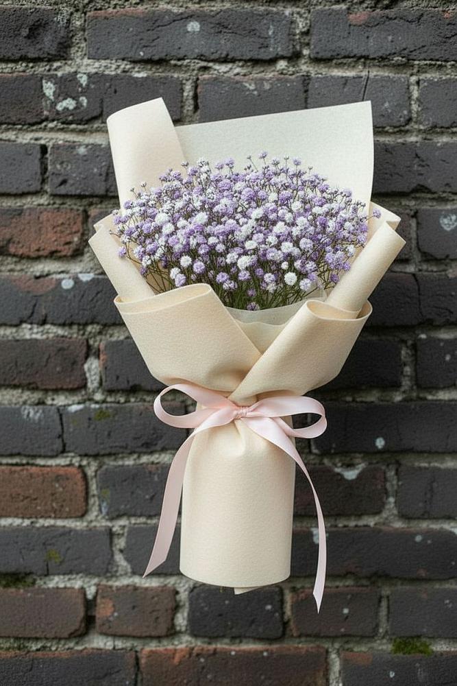 Букет Нежные чувства в Санамере Букет цветов из: Гипсофила в Санамере