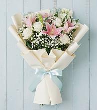 Букет Лилии в Санамере Букет цветов из:  Лилии в Санамере