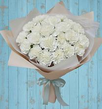 Букет Хрустальное утро в Санамере Букет цветов из:  Гвоздики в Санамере