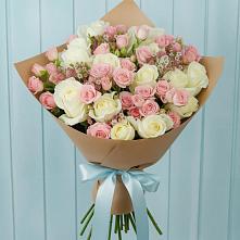 Букет романтичный подарок в Санамере Букет цветов из:  Розы в Санамере